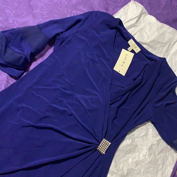 Laura blue dress - Picture 4 of 4